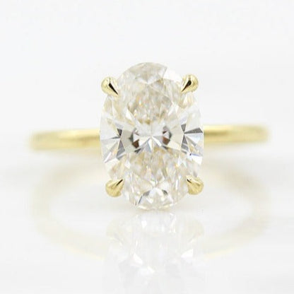 Oval Cut Solitaire Ring