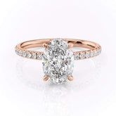 Oval Engagement Ring For Christmas Day