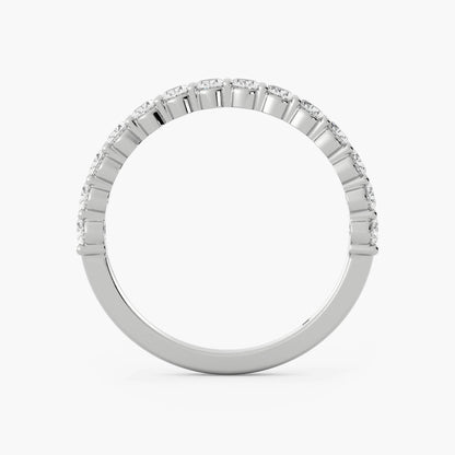 Oval Lab Grown Diamond Wedding Band