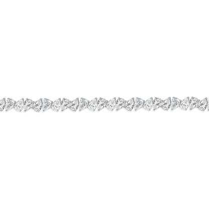 Pear Cut Simulated Diamond Bracelet