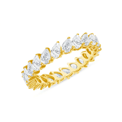 Pear Shape Diamond  Full Eternity Band