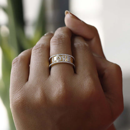 Personalized Diamond Ring