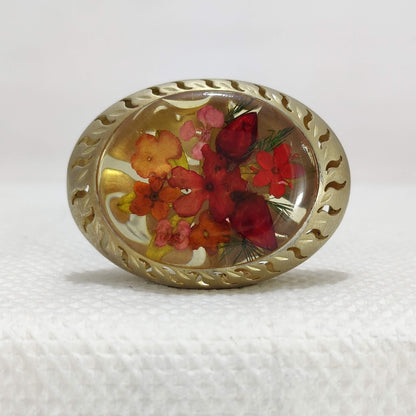 Pressed Flower Ring, Nature Jewellery, Birthday gift