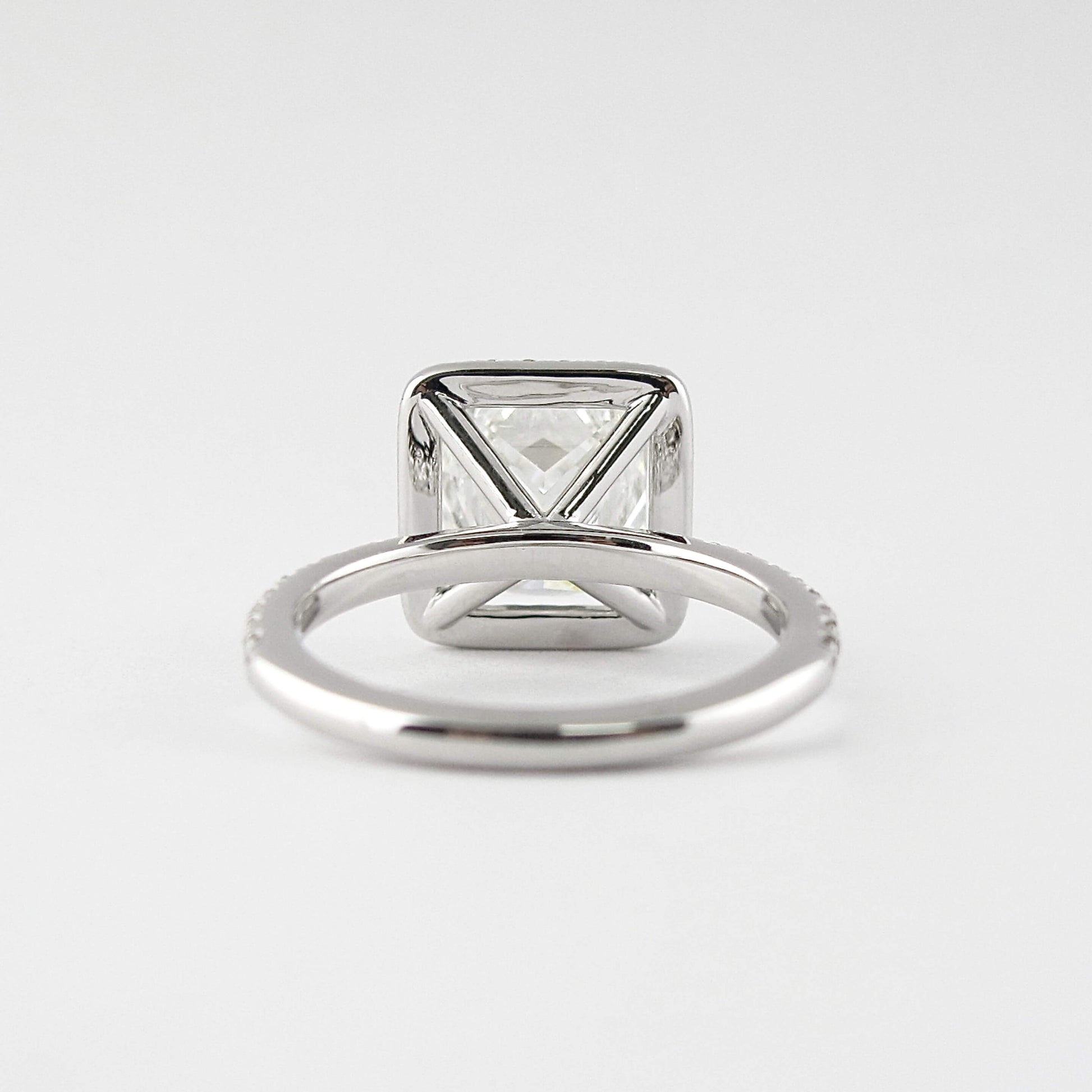 Princess Cut Lab Grown Diamond Ring