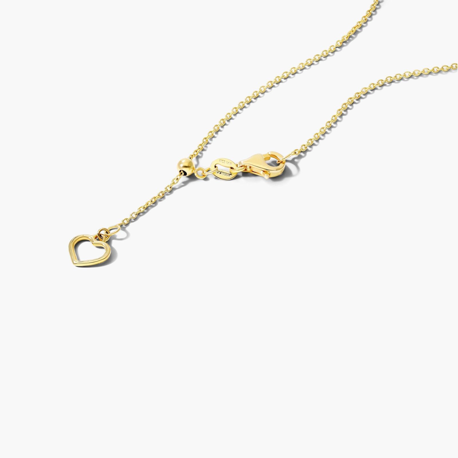 Rose Gold Diamond Necklace For Sister 