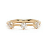 Round Cut Diamond Band