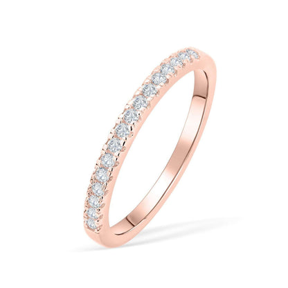 Round Cut Diamond Eternity Band