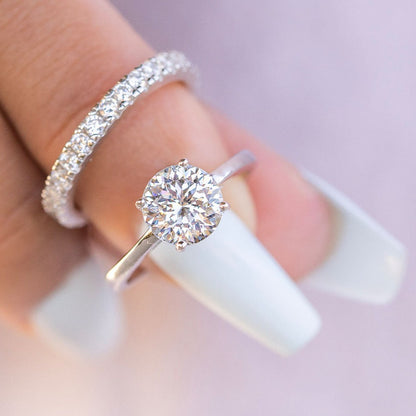 Round Cut Ring, Solitaire Ring