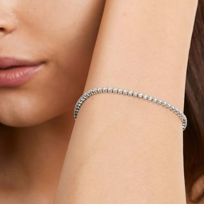 Round Diamond Bracelet For Women