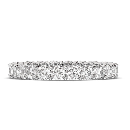 Round Diamond Proposal Women's Band