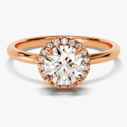 Solitaire Ring, Round Cut Ring