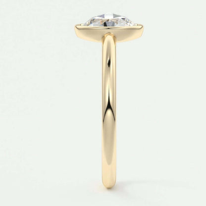 Solitaire Rose Cut Ring For women