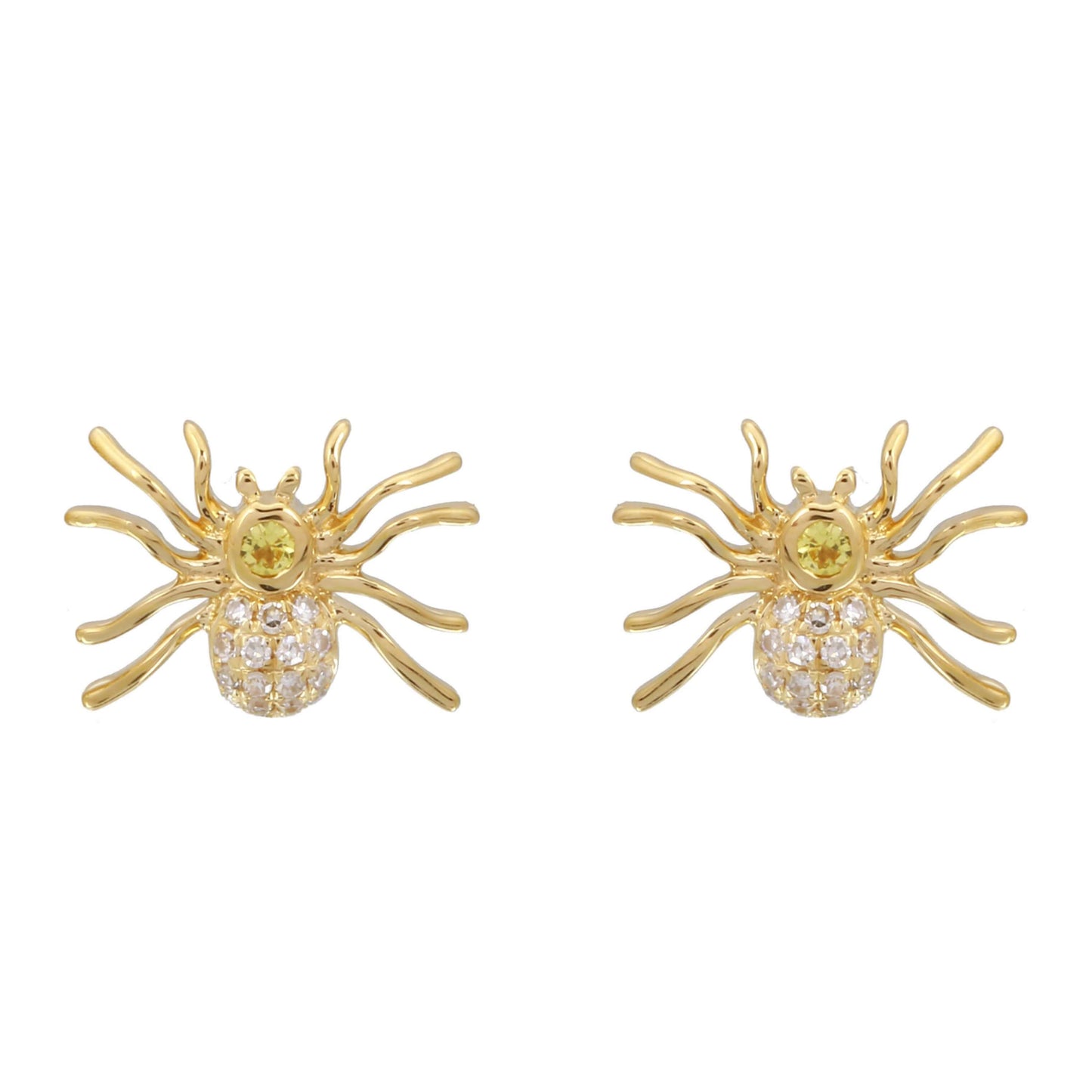 Spider Earrings, Custom Fine Jewelry