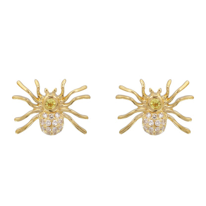 Spider Earrings, Custom Fine Jewelry