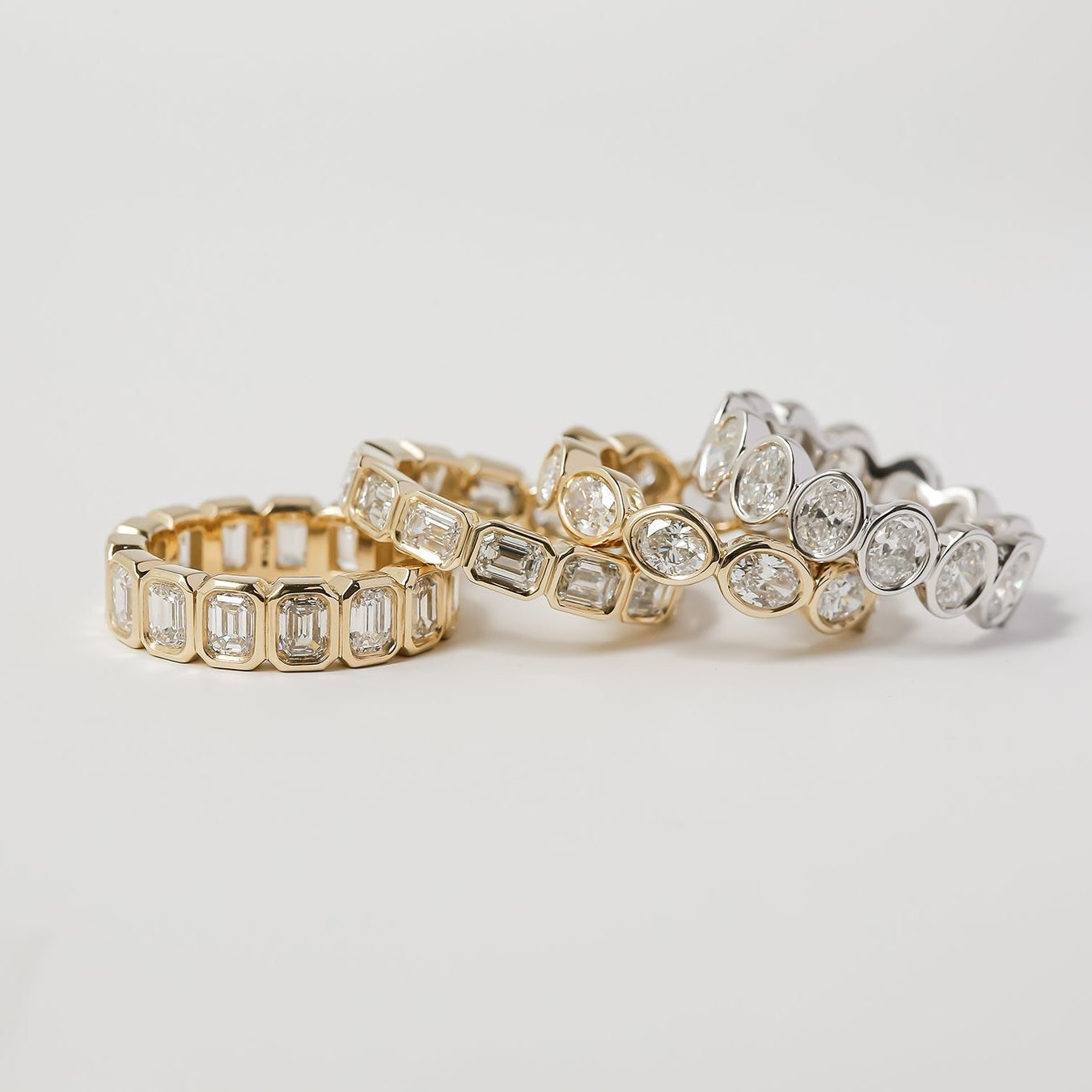 Stackable Eternity Wedding Band