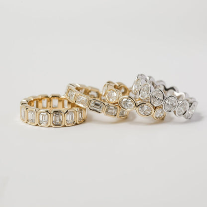 Stackable Eternity Wedding Band