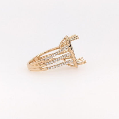 Stackable Jewelry, 18K Yellow Gold Ring