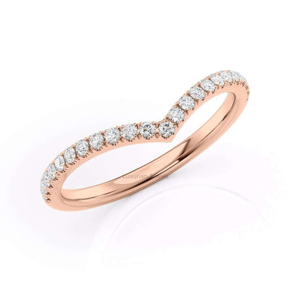 Thin Wishbone Stacking Ring