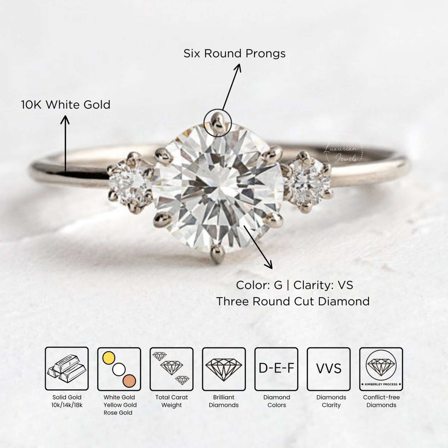 Wedding Bridal Proposal Ring