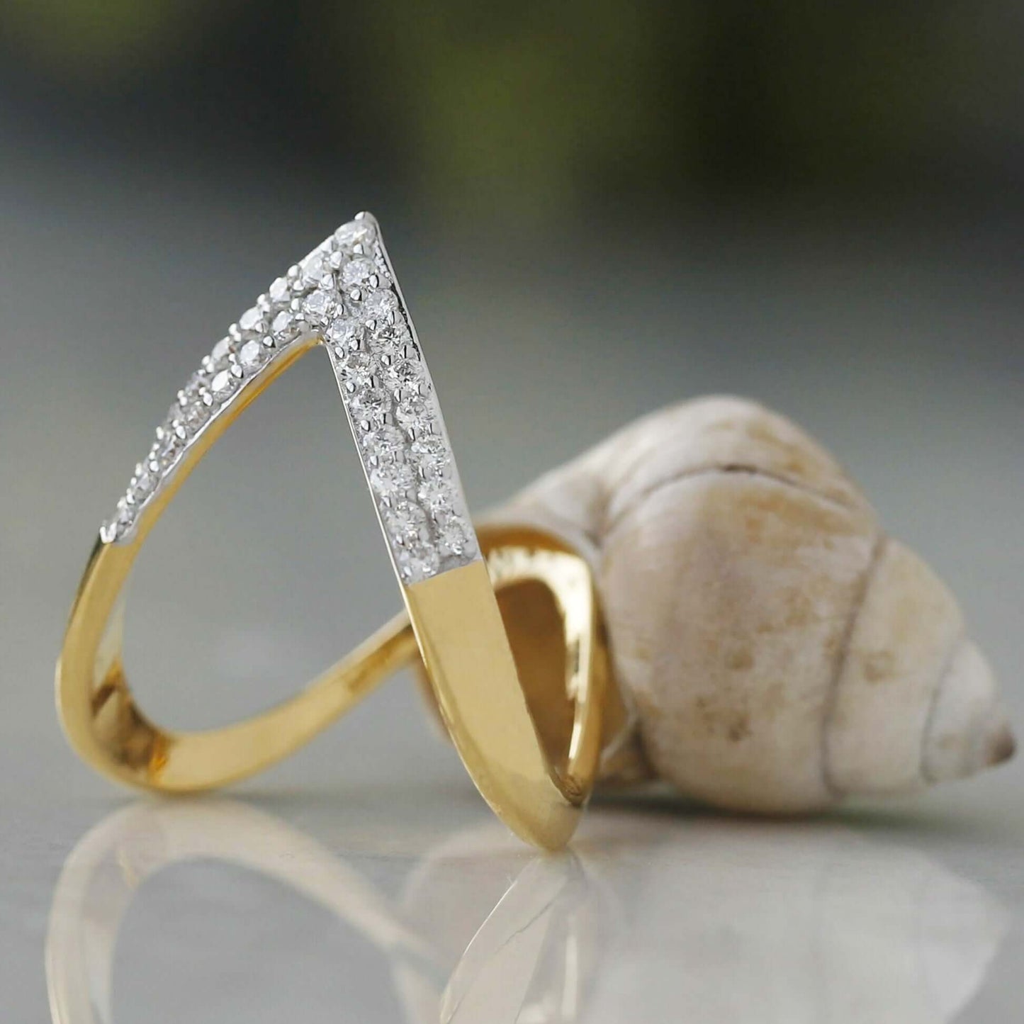 Women's V Shape Ring