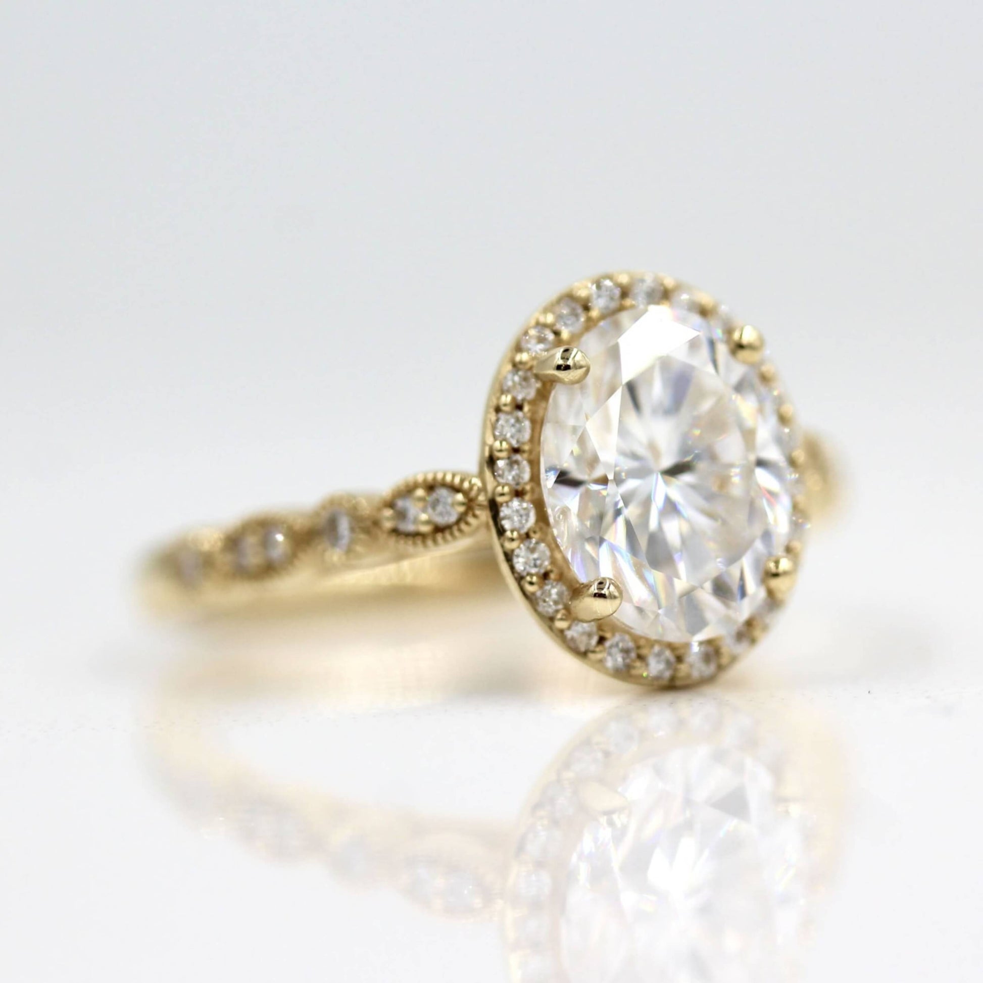 Yellow Gold Diamond Ring