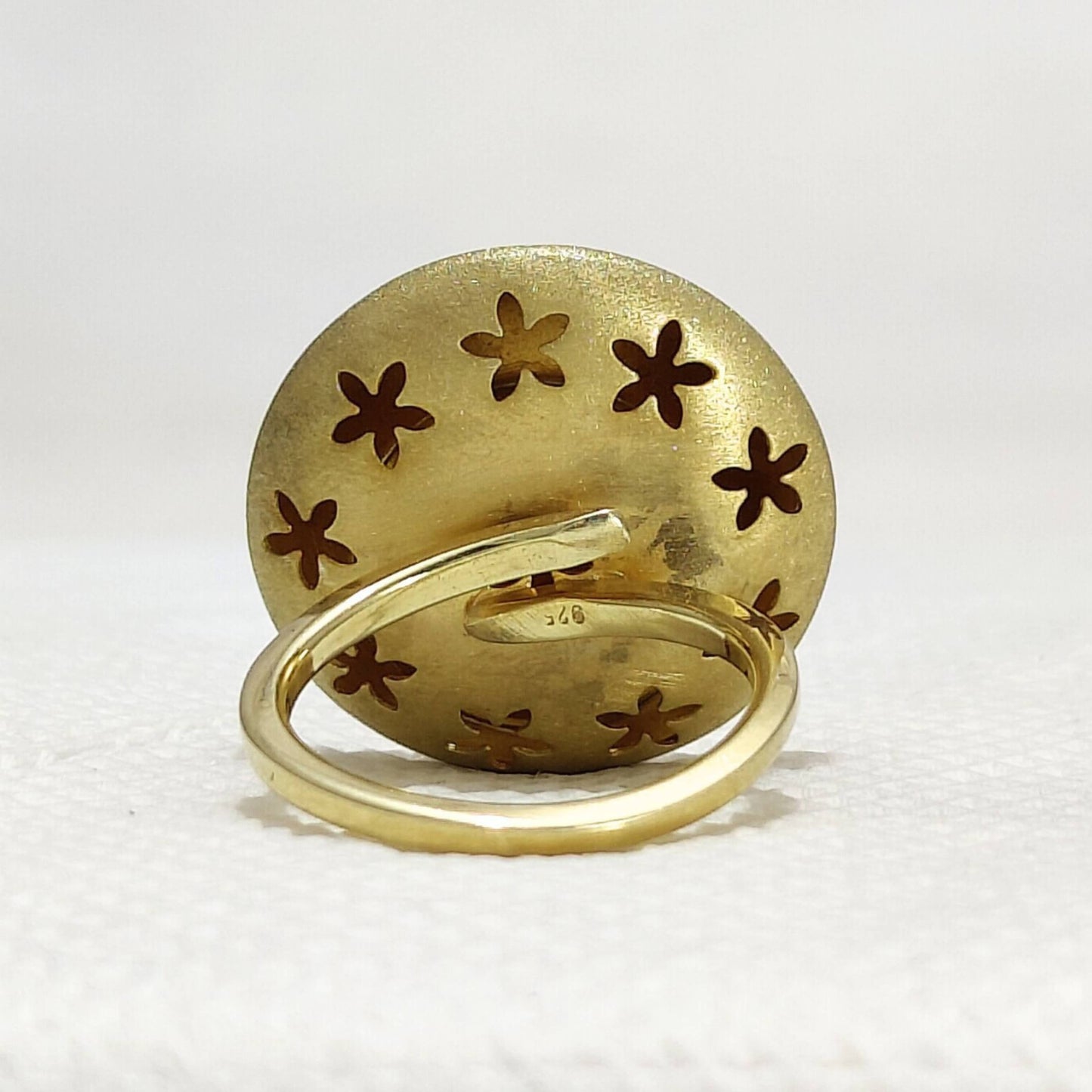 Yellow Gold Signet Ring for Women