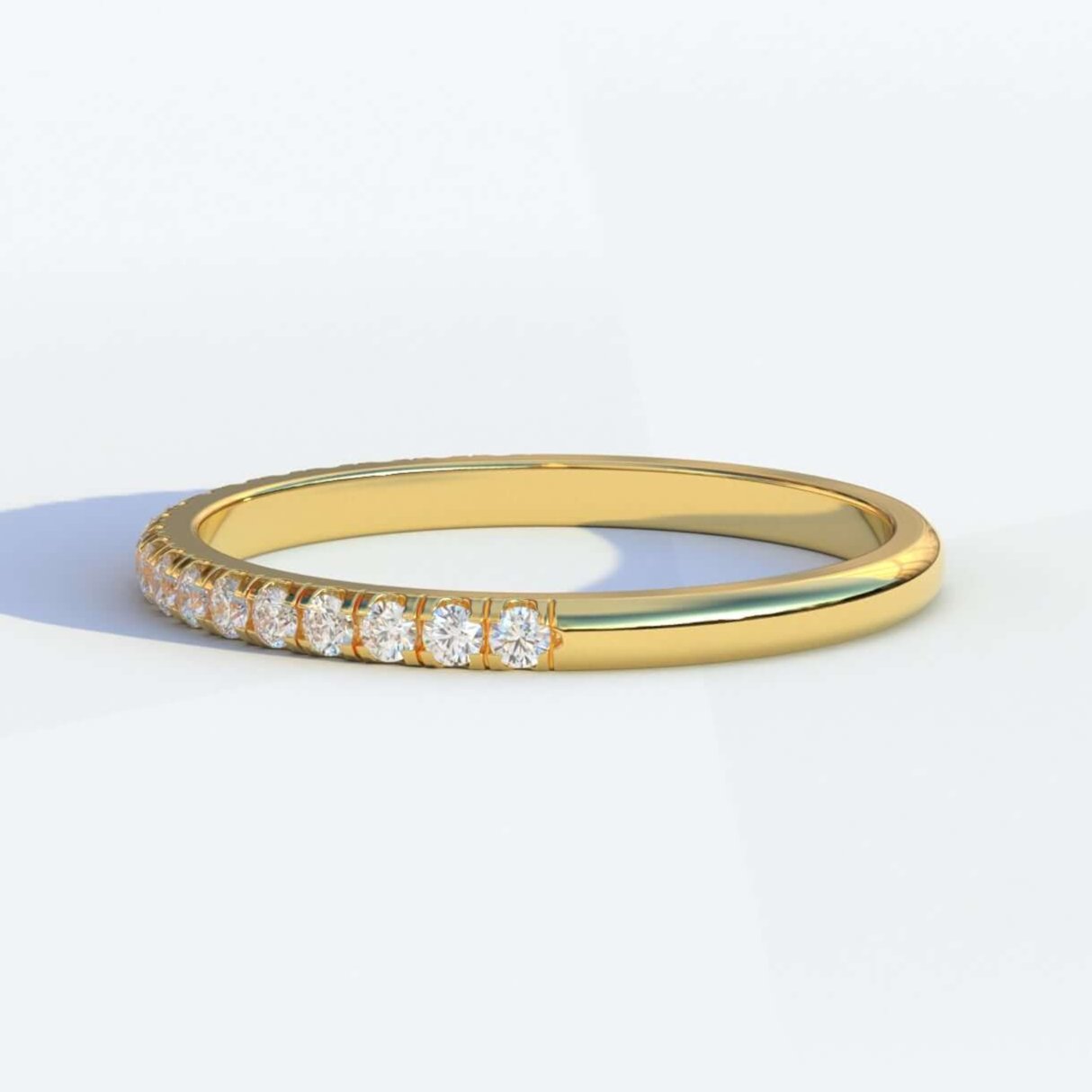 Yellow Gold Wedding Band