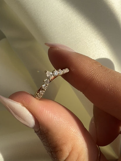 Dainty Stacking Engagement Band