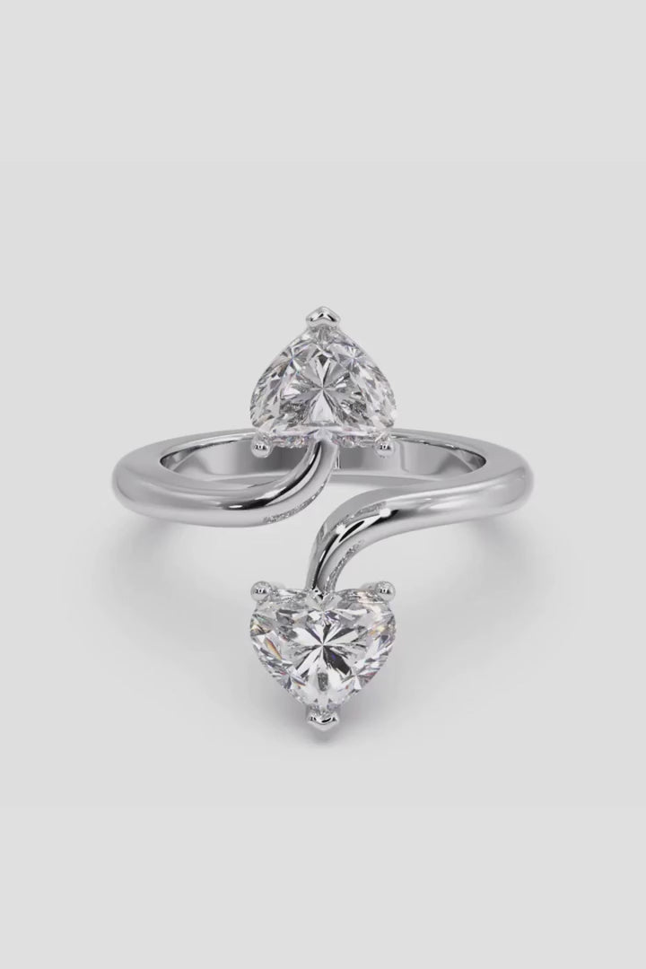 Unique Marquise Moissanite Ring